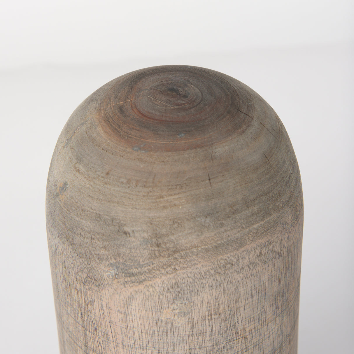Knox Medium Gray-Wash Wood Decorative Object from Mercana - Luna Furniture