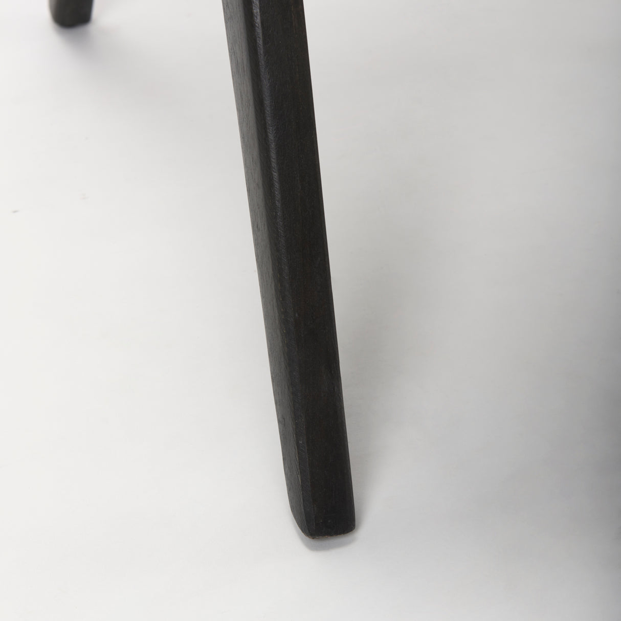 Donna Black Wood Cane-Back w/ Beige Upholstered Seat Dining Chair from Mercana - Luna Furniture