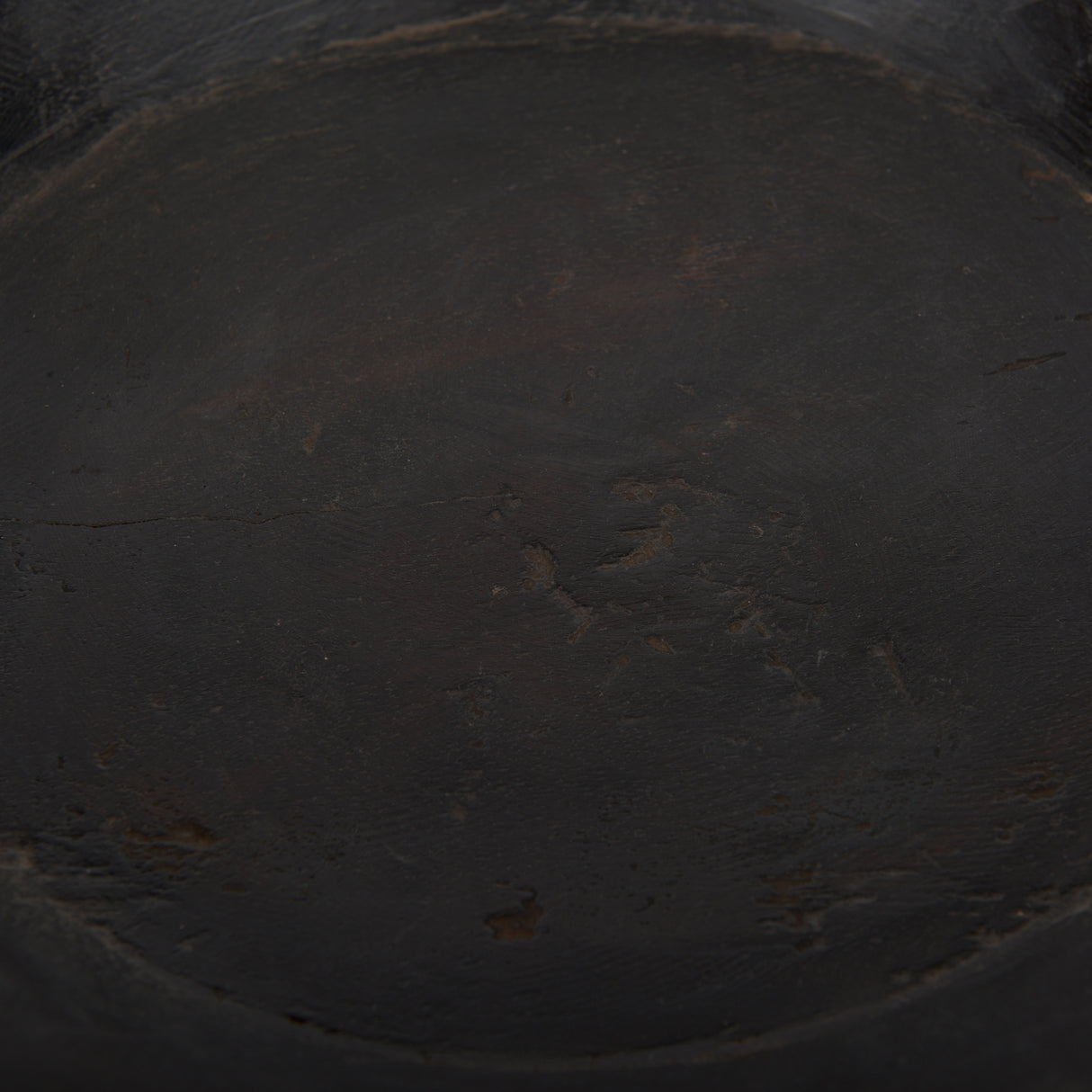 Nikita Set of 2 Large Black-Brown Reclaimed Wood Bowls from Mercana - Luna Furniture
