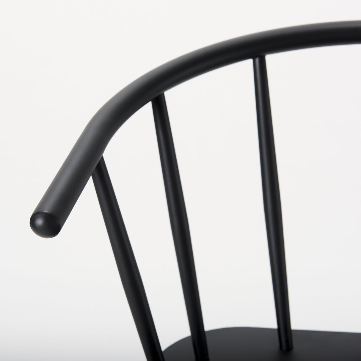 Colin Black Metal Counter Stool from Mercana - Luna Furniture