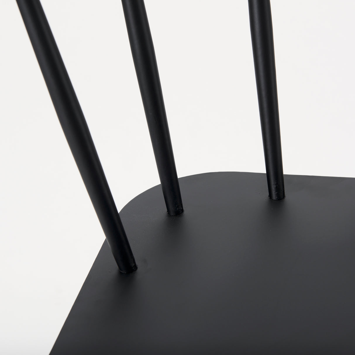 Colin Black Metal Counter Stool from Mercana - Luna Furniture