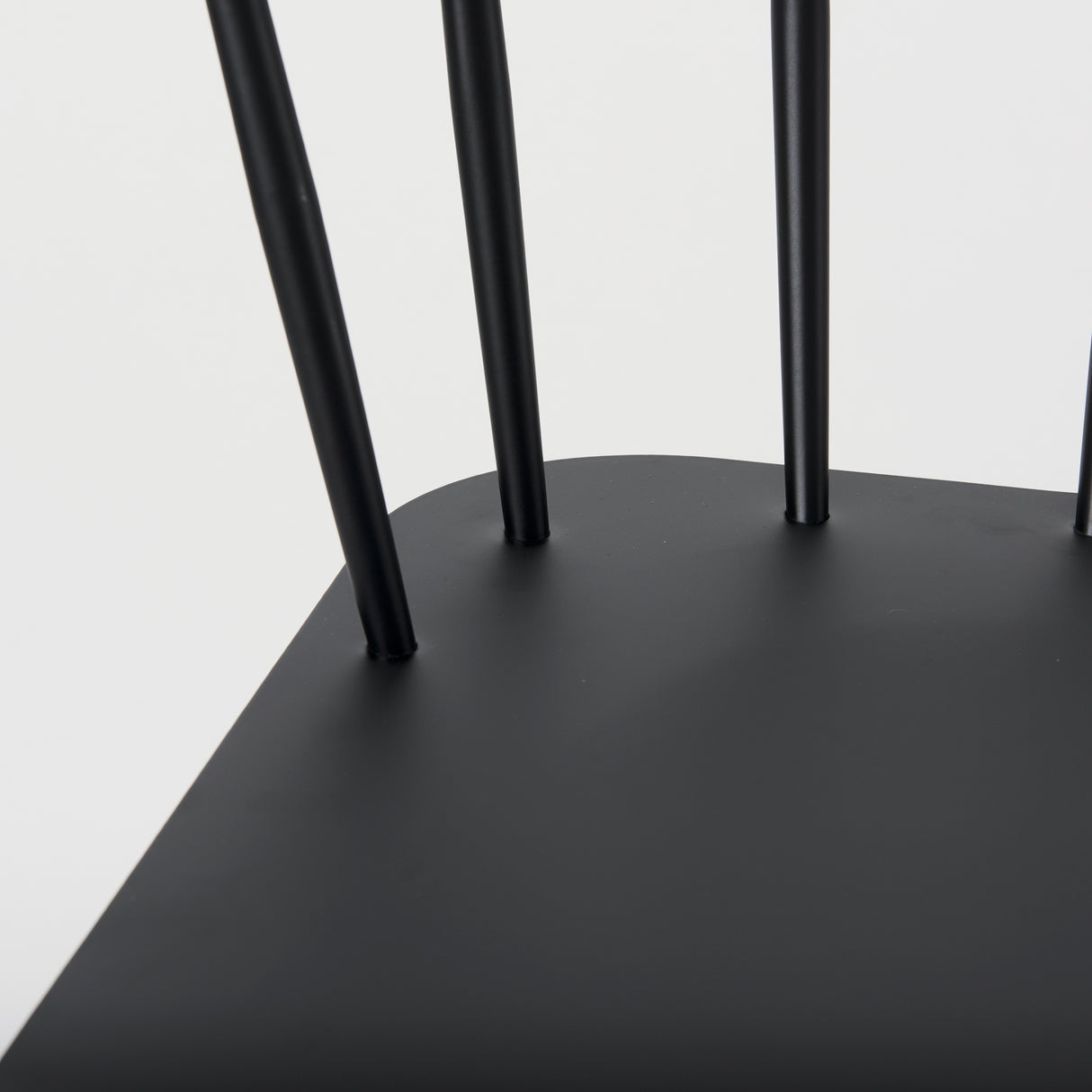 Colin Black Metal Bar Stool from Mercana - Luna Furniture