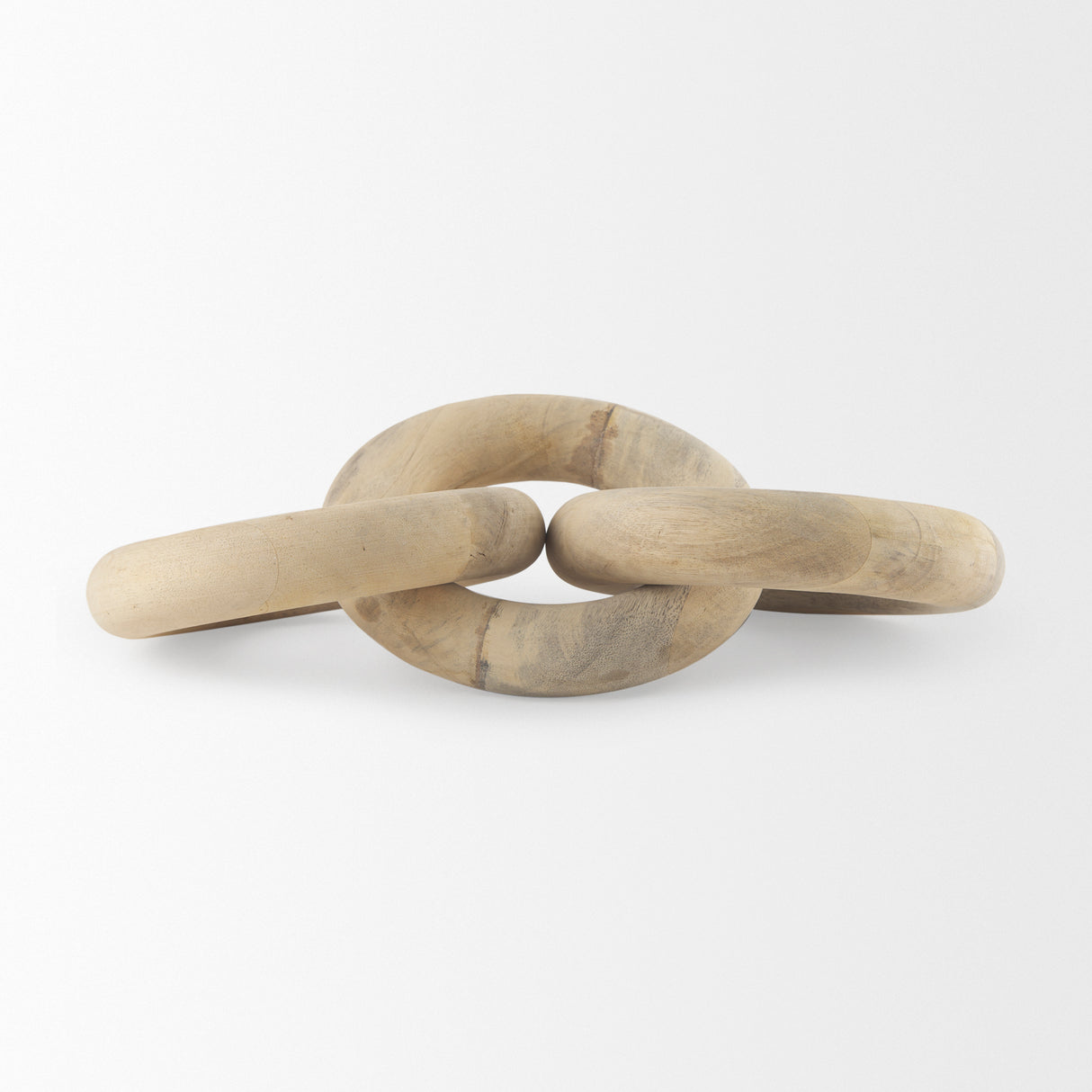 Alize Solid Wood Circular Chain Link Decorative Object from Mercana - Luna Furniture