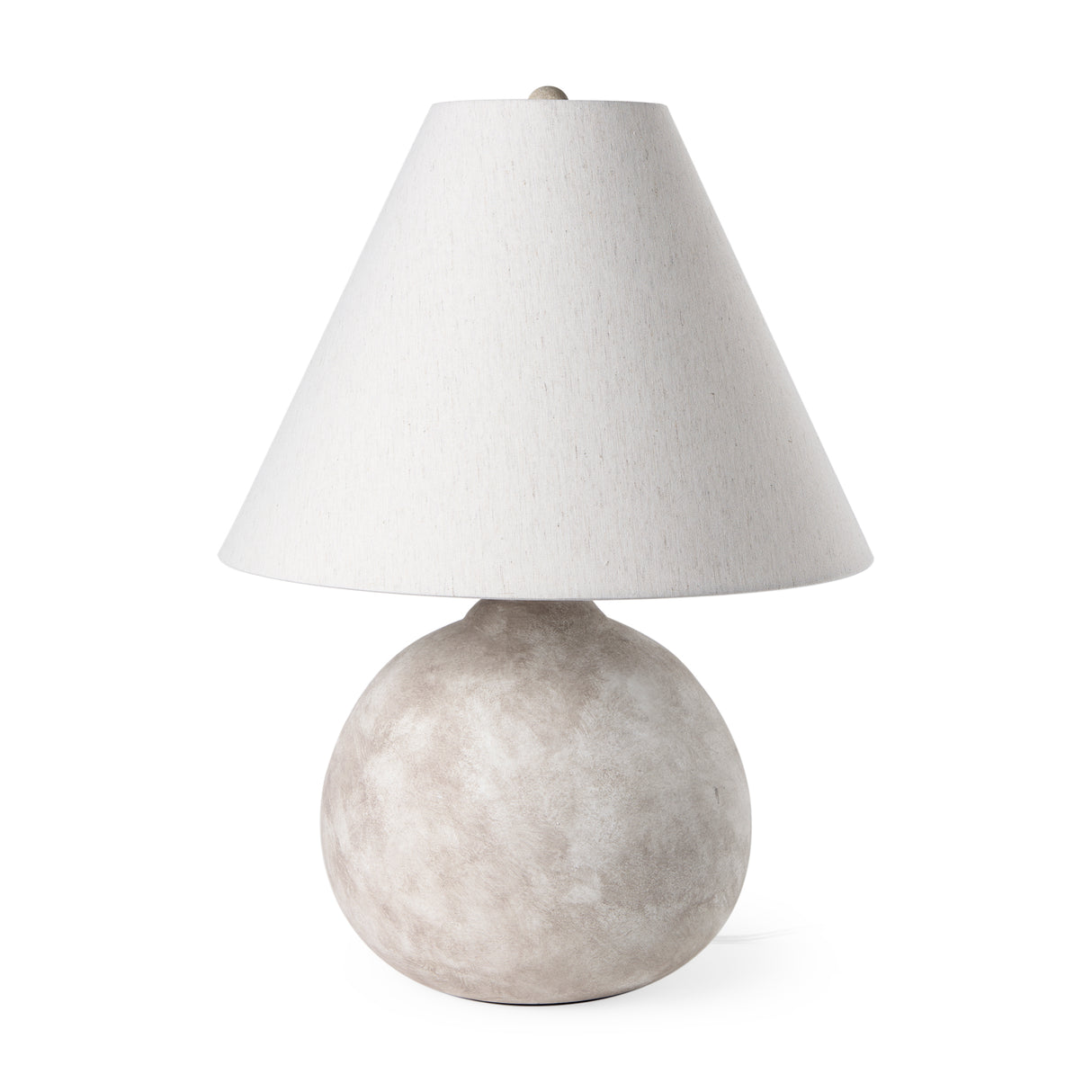 Mehdi Cream Ceramic Table Lamp from Mercana - Luna Furniture