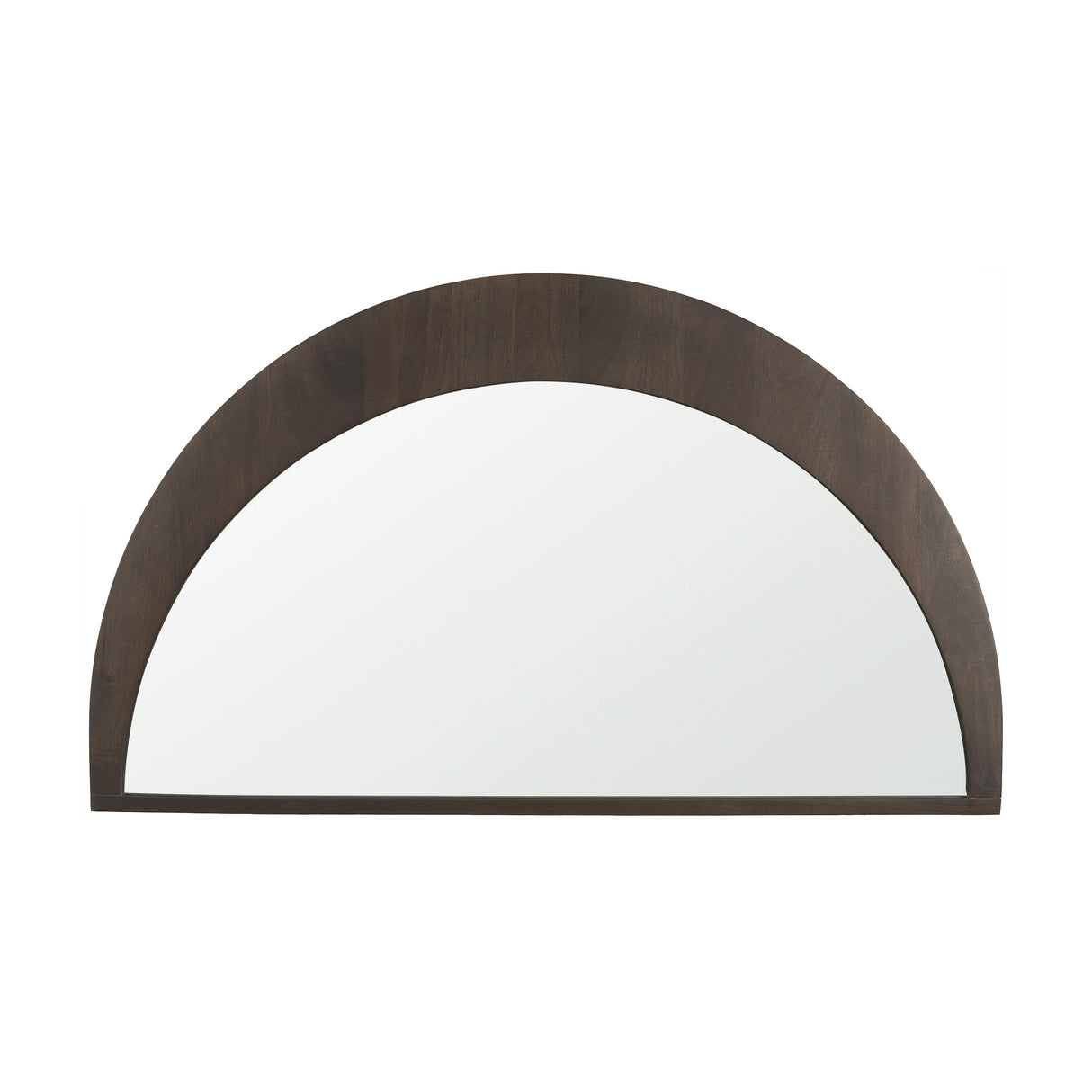 Celeste Dark Brown Wood Large Mirror from Mercana - Luna Furniture