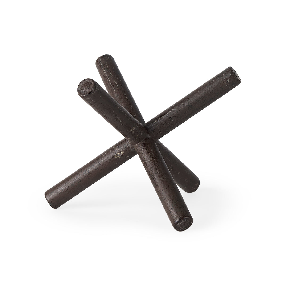 Astericks II (Medium) 8L x 7W Brown Metal Decor Object from Mercana - Luna Furniture