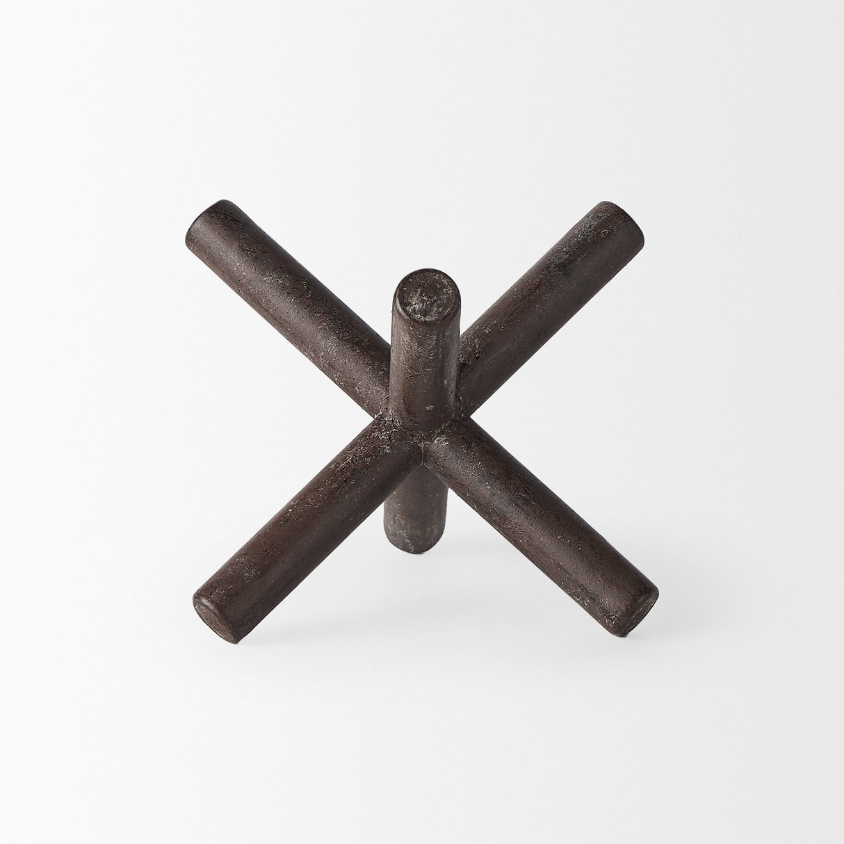 Astericks III (Small) 6L x 6W Brown Metal Decor Object from Mercana - Luna Furniture