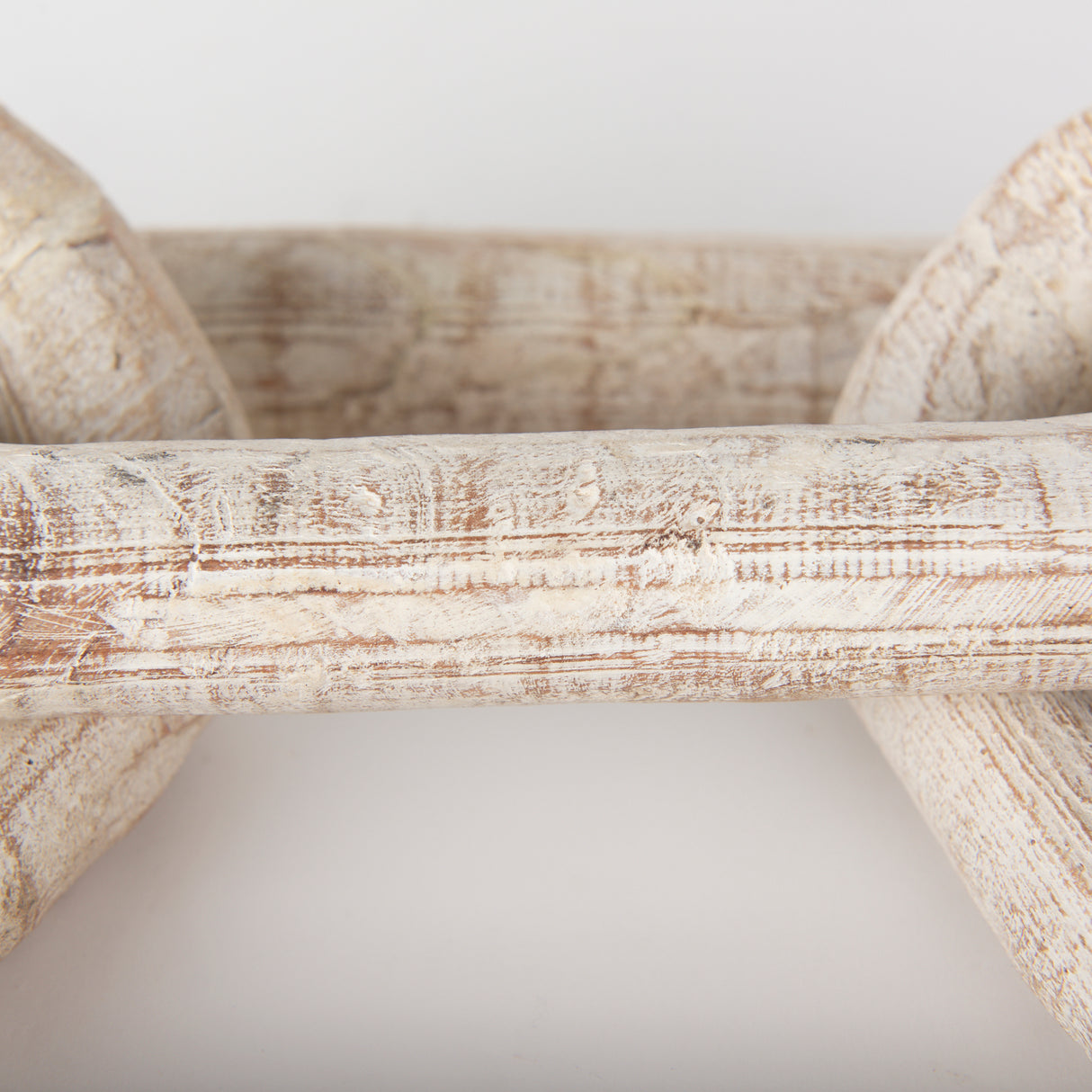 Alix 29.0L x 5.0W x 5.0H Beige Wooden Link Chain Decorative Object from Mercana - Luna Furniture