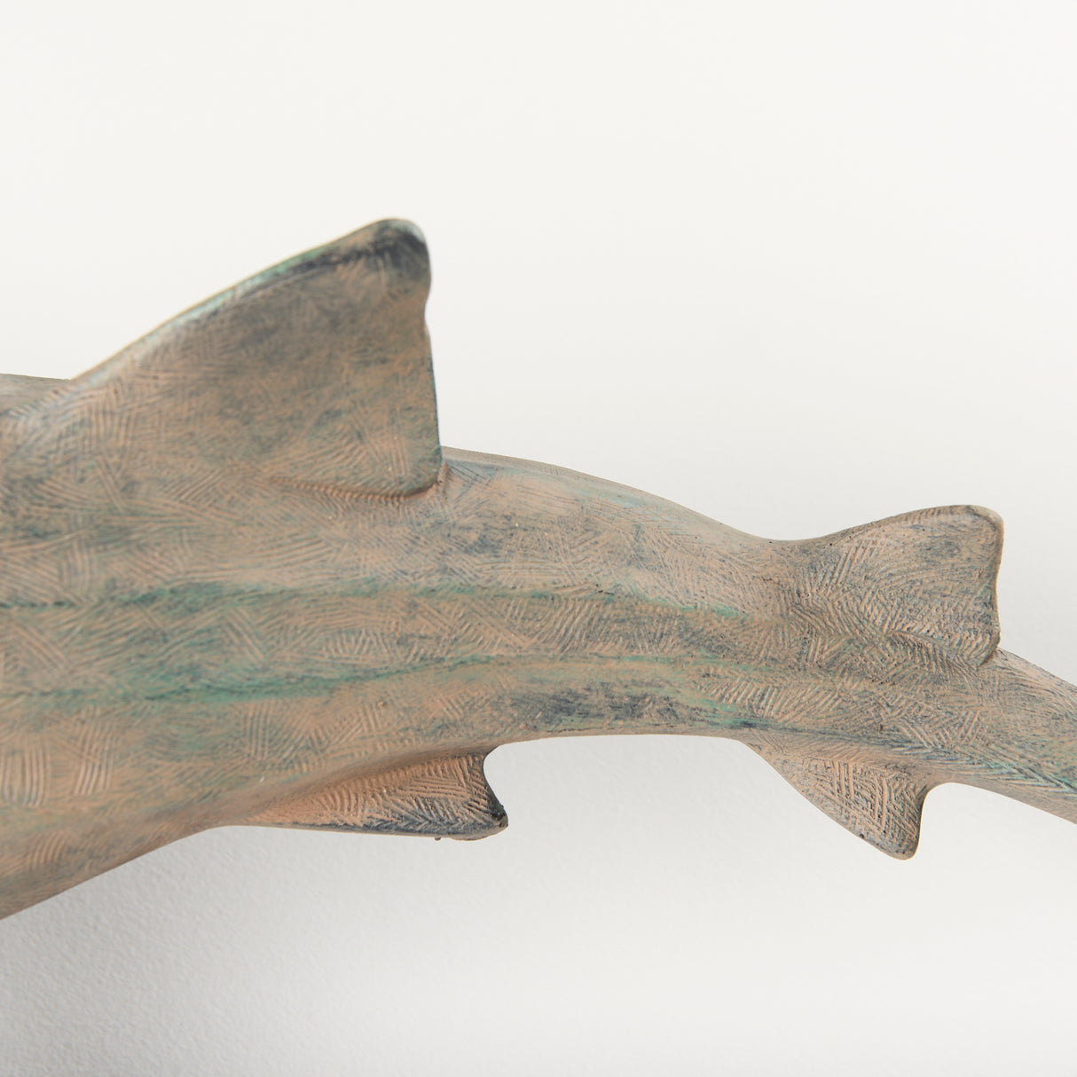 Willa Large Wall Mountable Whale Shark Sculpture from Mercana - Luna Furniture