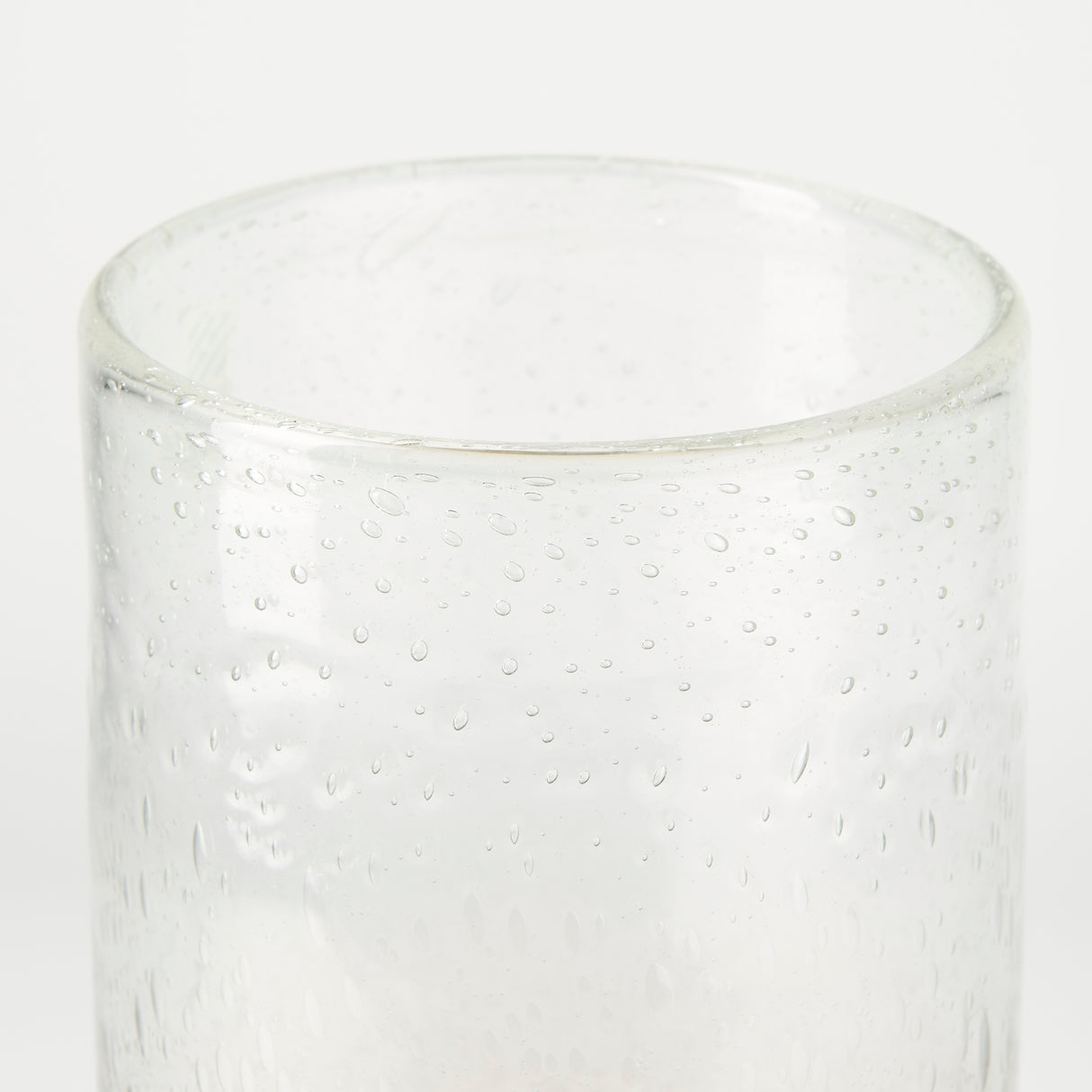 Adriatic I Small Brushed Gold Metal Glass Vase from Mercana - Luna Furniture