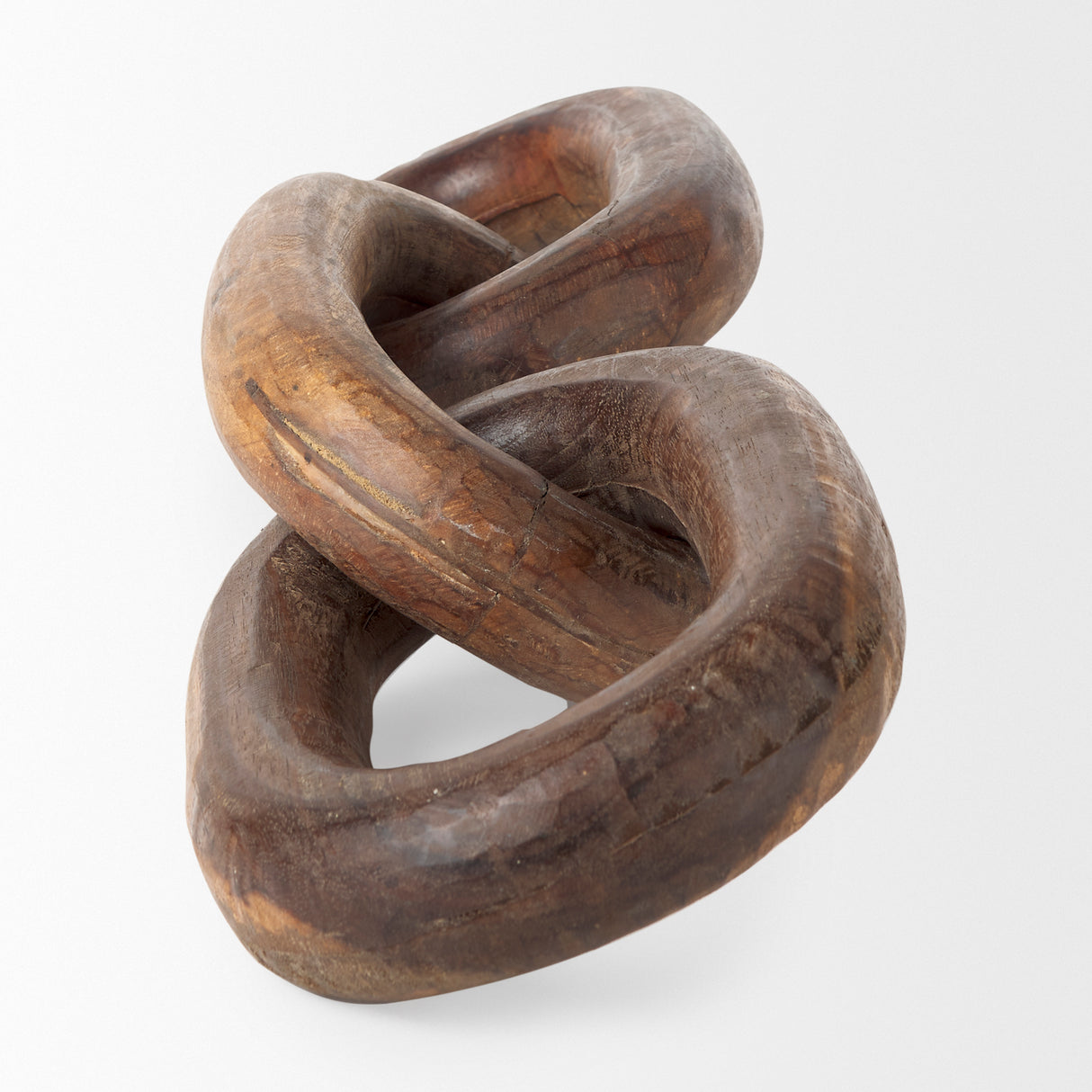 Tayla Large Medium Brown Wood Chain Link from Mercana - Luna Furniture
