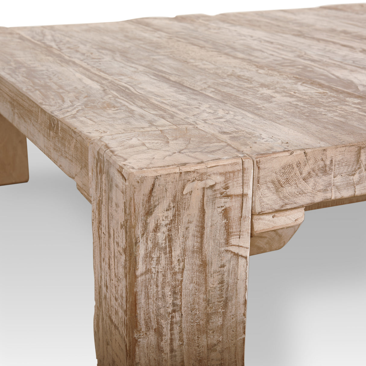 McArthur 48x48 Square Reclaimed Solid Wood Coffee Table from Mercana - Luna Furniture