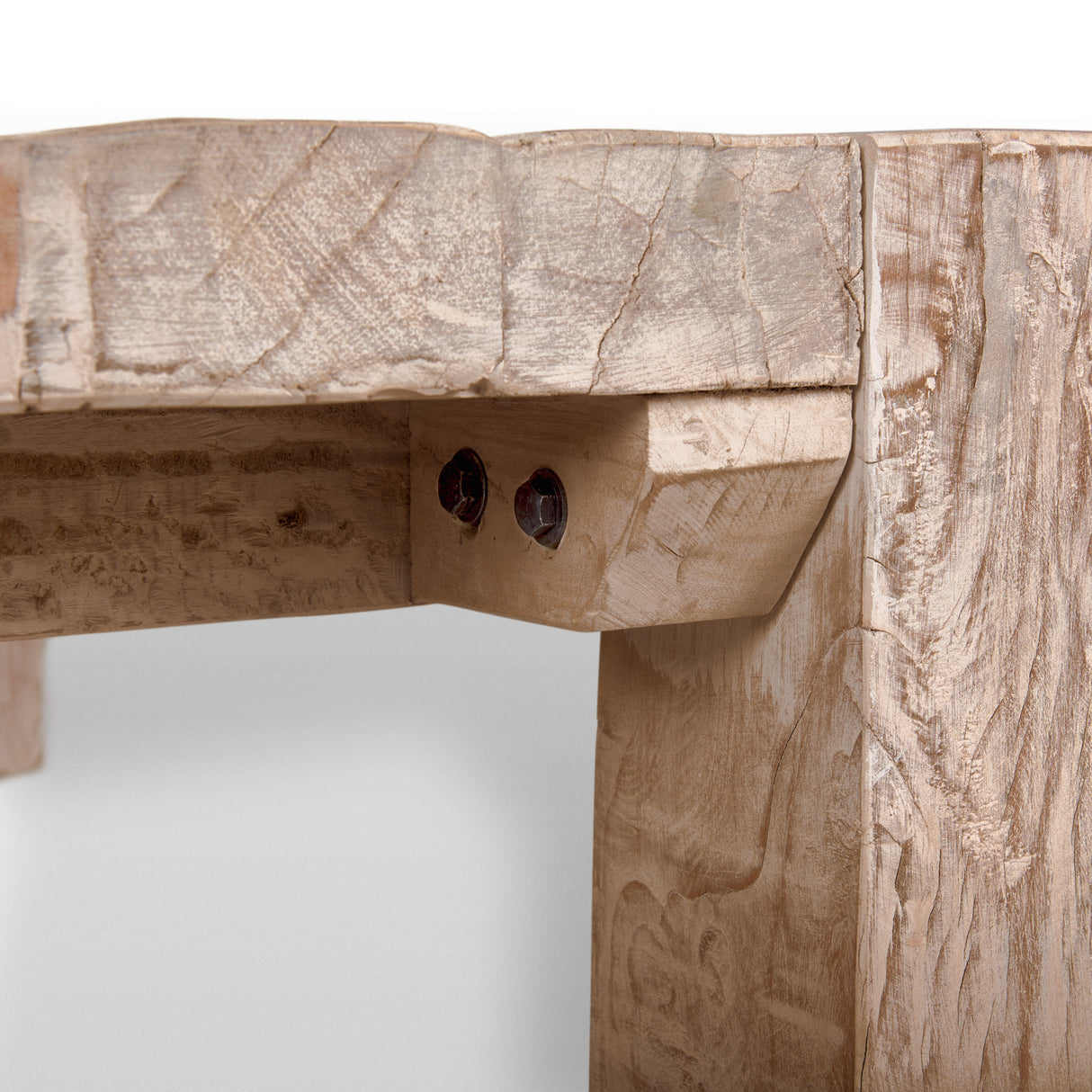 McArthur 48x48 Square Reclaimed Solid Wood Coffee Table from Mercana - Luna Furniture