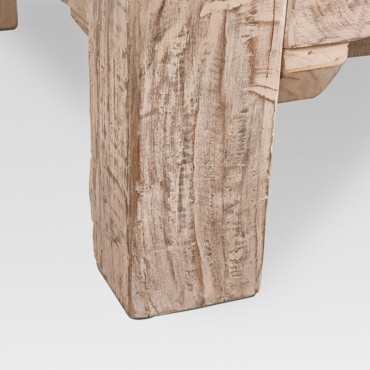 McArthur 48x48 Square Reclaimed Solid Wood Coffee Table from Mercana - Luna Furniture