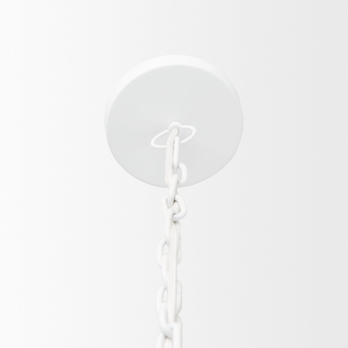 Juniper 24" Round White Dome Pendant Light from Mercana - Luna Furniture