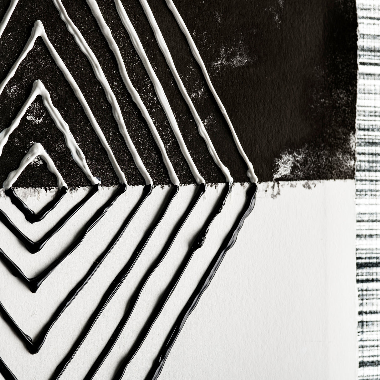 Diamond by Studio M a handmade Original Framed Artwork under Glass from Mercana - Luna Furniture