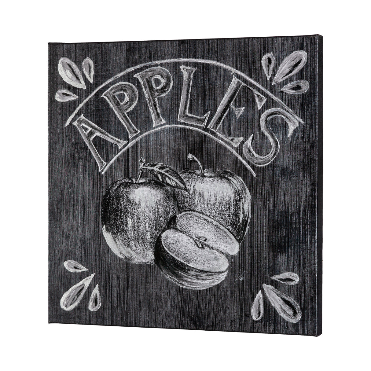 Farm Fresh Apples by Mercana Studio a Hand Embellished Textured Canvas from Mercana - Luna Furniture