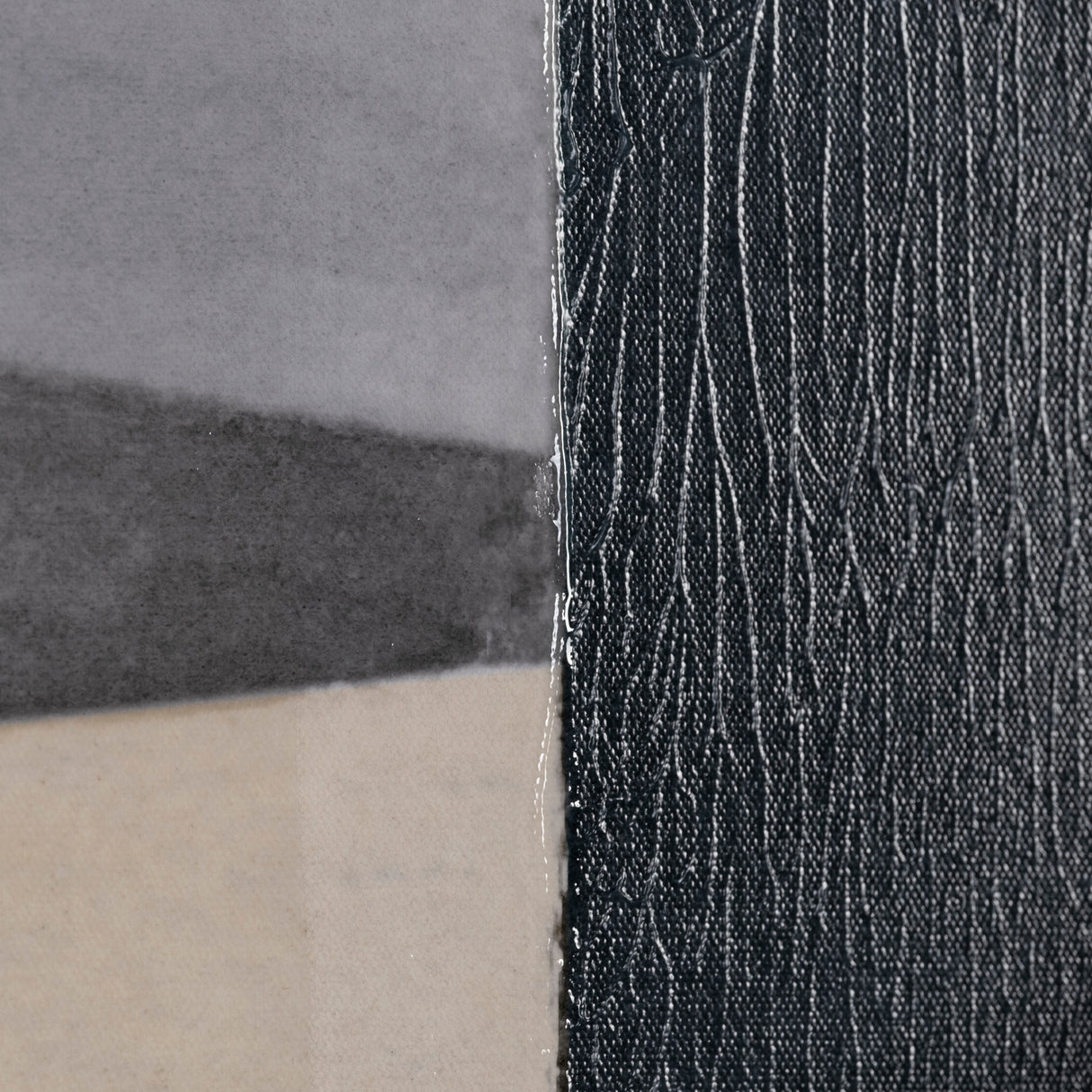 Labyrinth I Tri Color by Mercana Studio a Hand Embellished Textured Canvas from Mercana - Luna Furniture