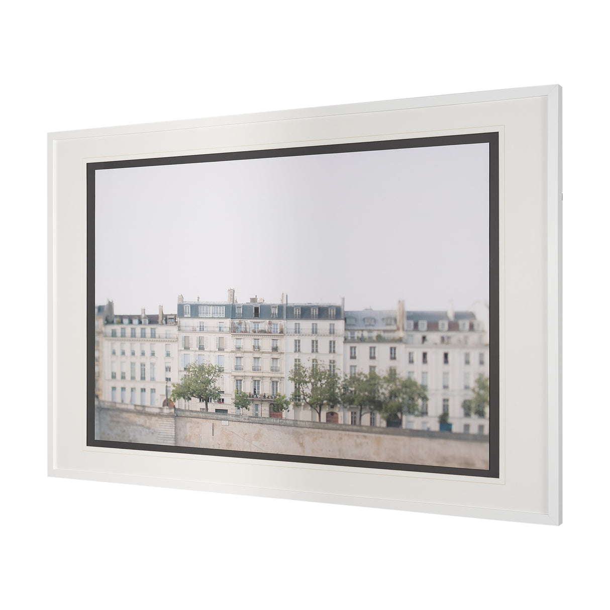 Amour de la Ville by Irene Suchocki a Hand Embellished Textured Framed Art Photo Matted under Glass from Mercana - Luna Furniture