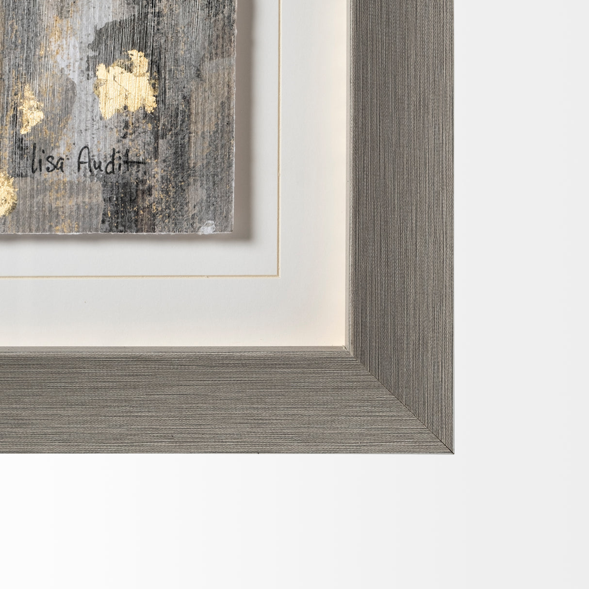The Forest IV Neutral by Mercana Studio Hand Embellished Textured Framed Art Print Matted under Glas from Mercana - Luna Furniture