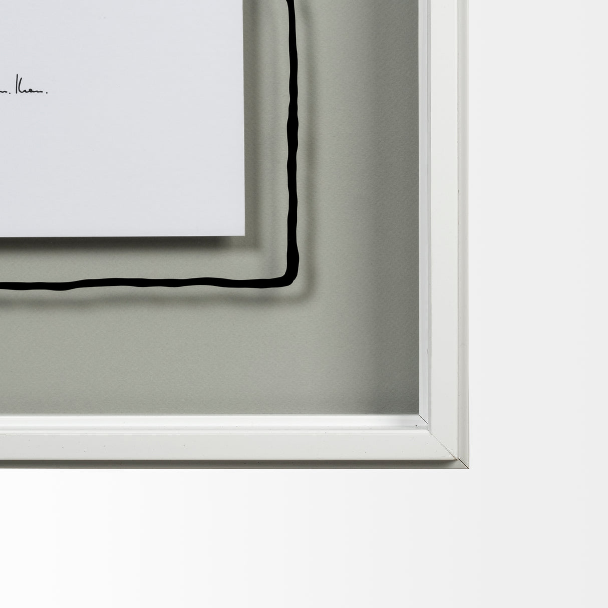 Field I by Silvia Krause a Hand Embellished Textured Framed Art Print Matted under Glass from Mercana - Luna Furniture