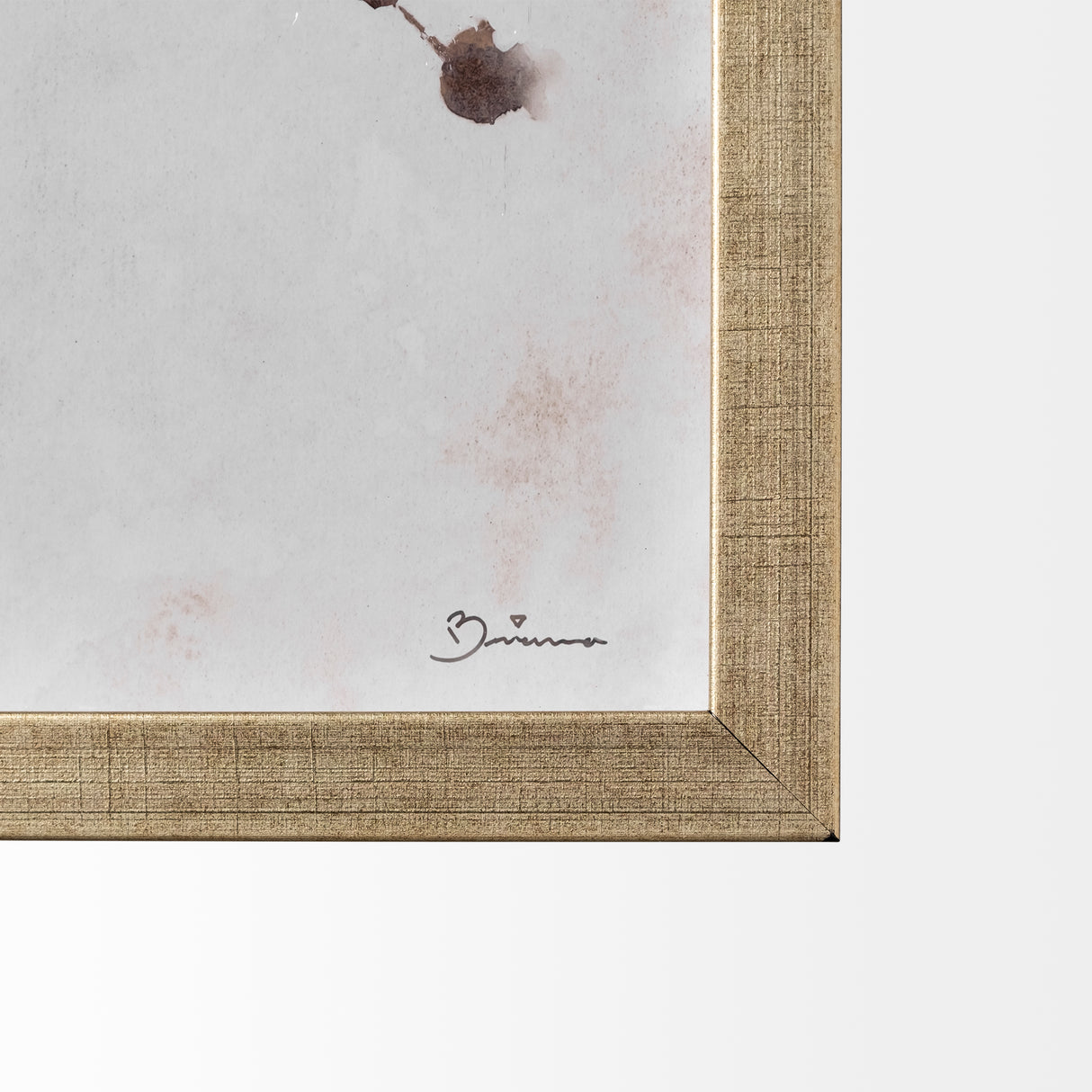 Icarus I by Mercana Studio a Hand Embellished Textured Framed Art Print Matted under Glass from Mercana - Luna Furniture