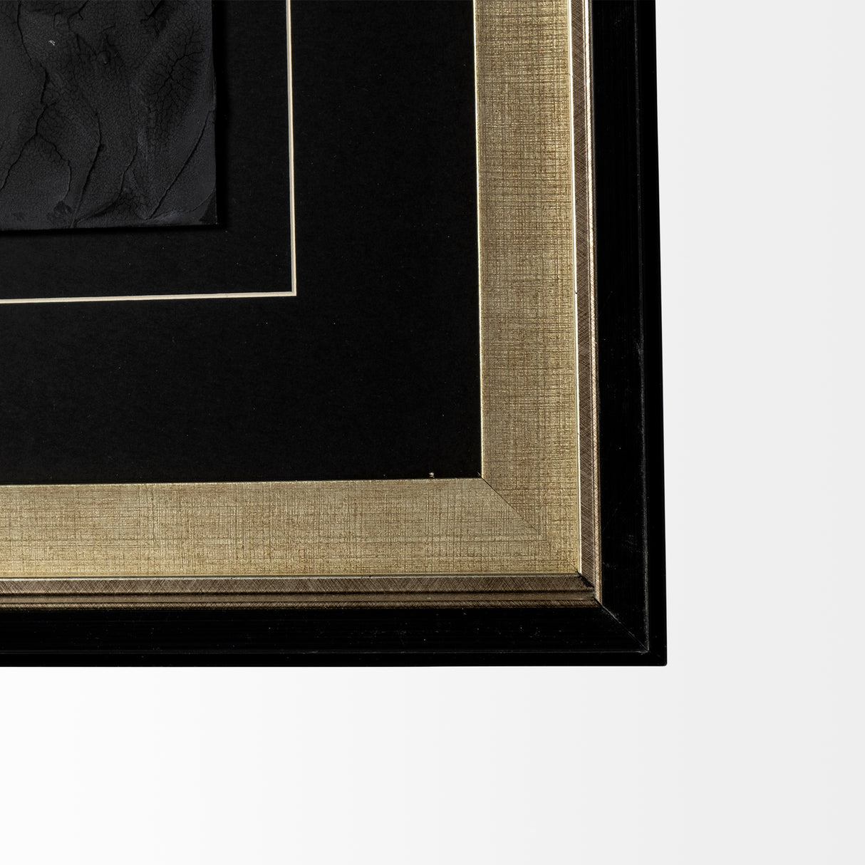 Halo II (Black) by Studio M a handmade Original Framed Artwork under Glass from Mercana - Luna Furniture