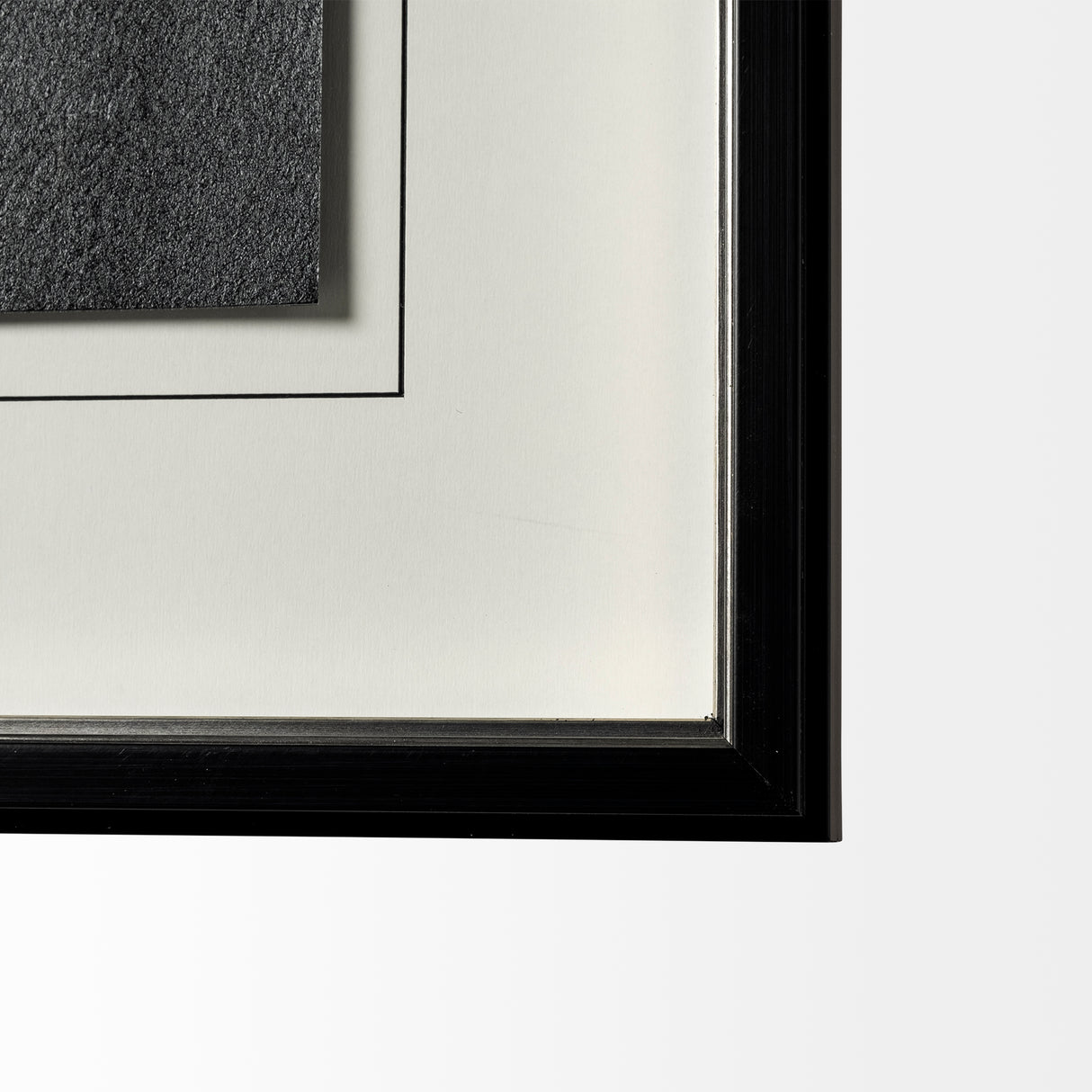 Pacemaker Black II by Alarm a Hand Embellished Textured Framed Art Print Matted under Glass from Mercana - Luna Furniture