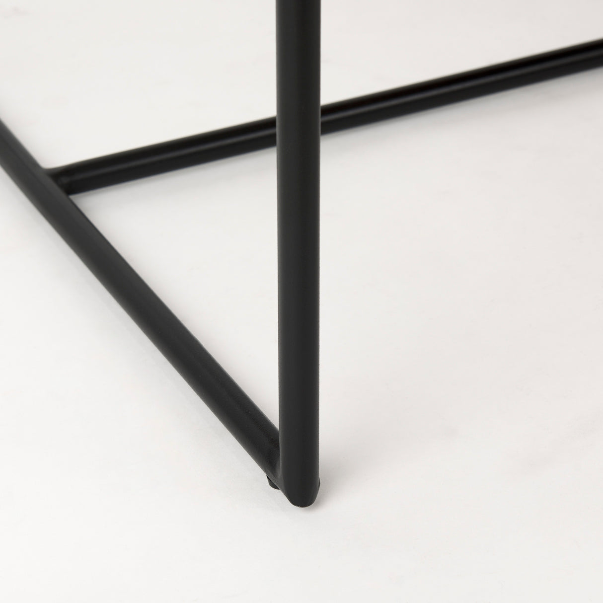 Stamford Beige Upholstered Seat w/ Wood Back, Black Metal Frame Dining Chair from Mercana - Luna Furniture