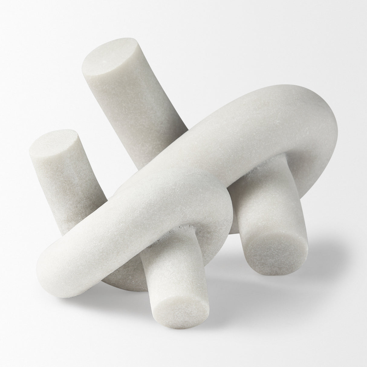 Otto Granite Resin Large Knot Sculpture Decorative Object from Mercana - Luna Furniture