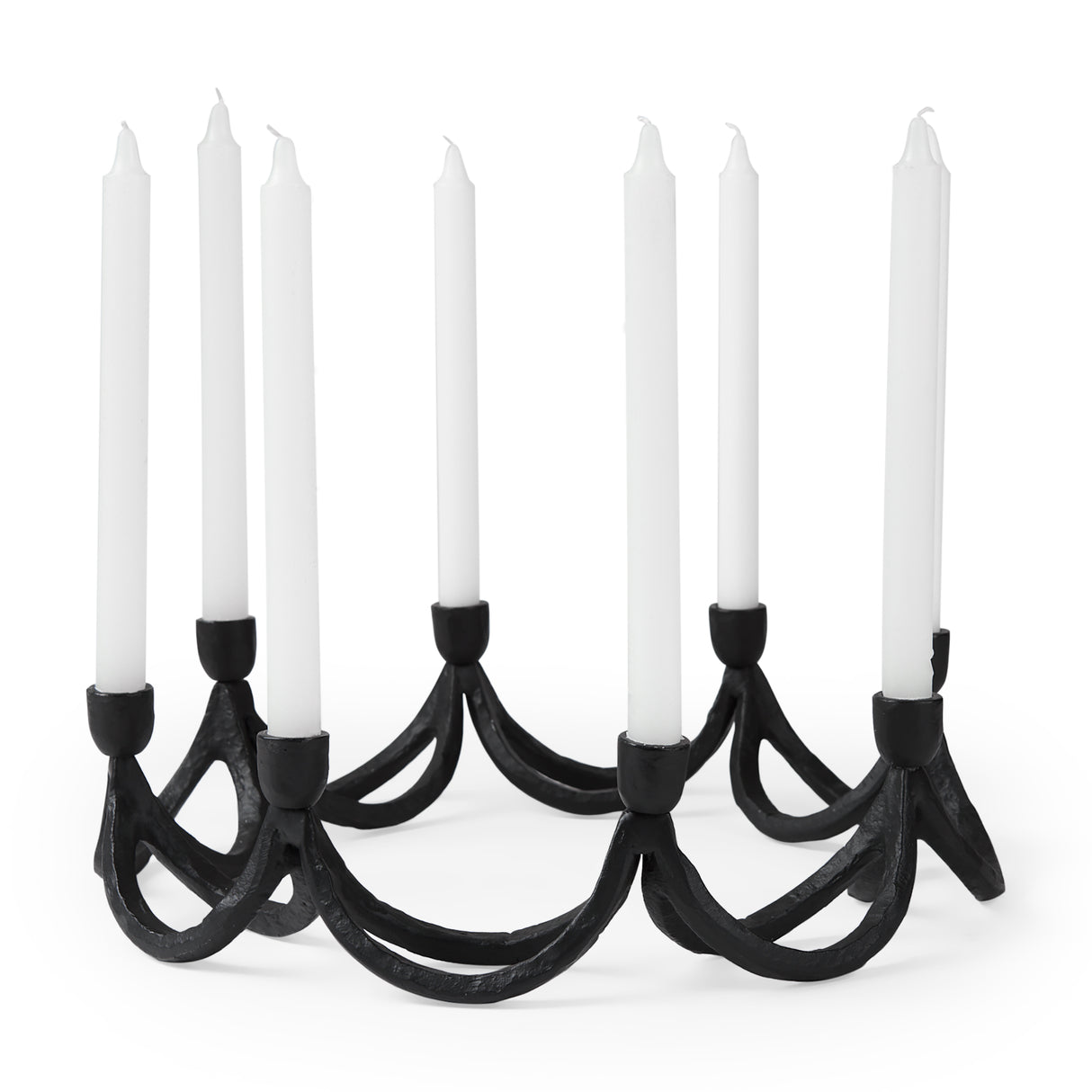 Seraph Round Candle Holder from Mercana - Luna Furniture
