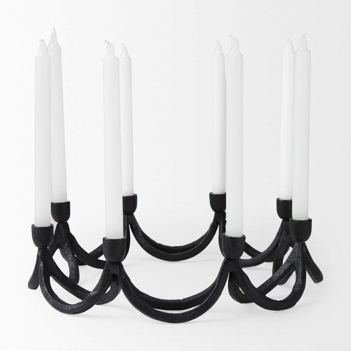 Seraph Round Candle Holder from Mercana - Luna Furniture