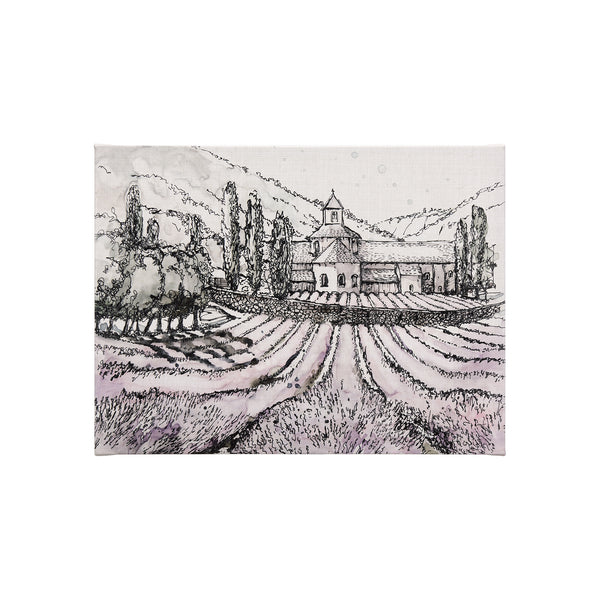 Travel memories II by Mercana Studio a Hand Embellished Textured Canvas