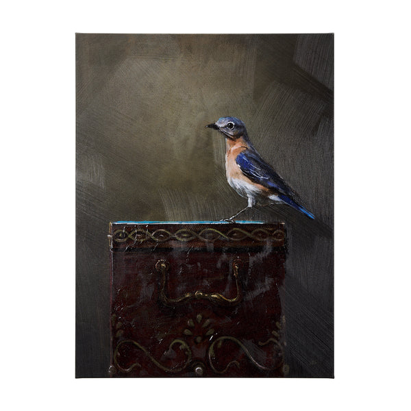 Graceful Poise II (Eastern Bluebird)(42 x 56)