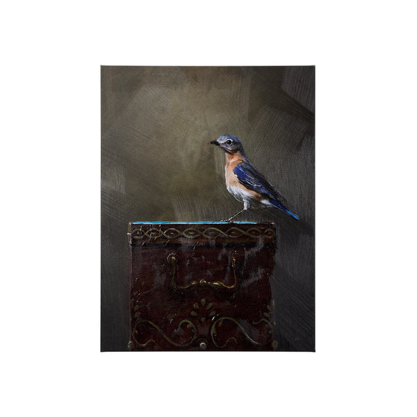 Graceful Poise II (Eastern Bluebird)(30 x 40)