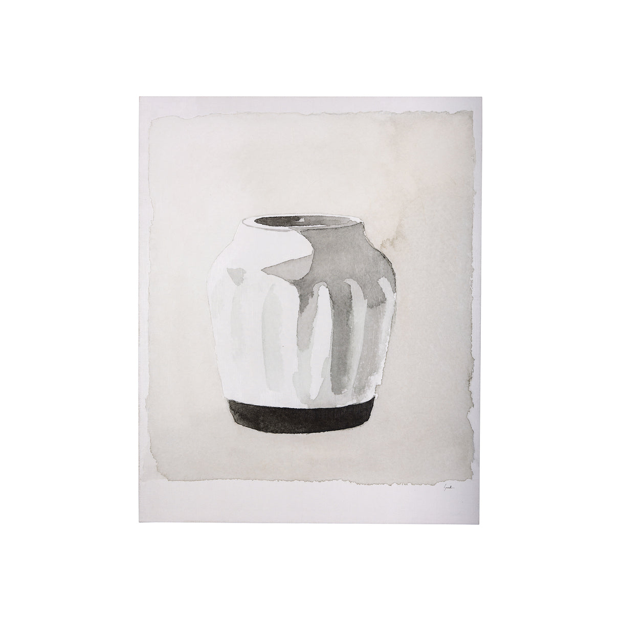 Vessel II by Mercana Studio a Hand Embellished Textured Canvas from Mercana - Luna Furniture