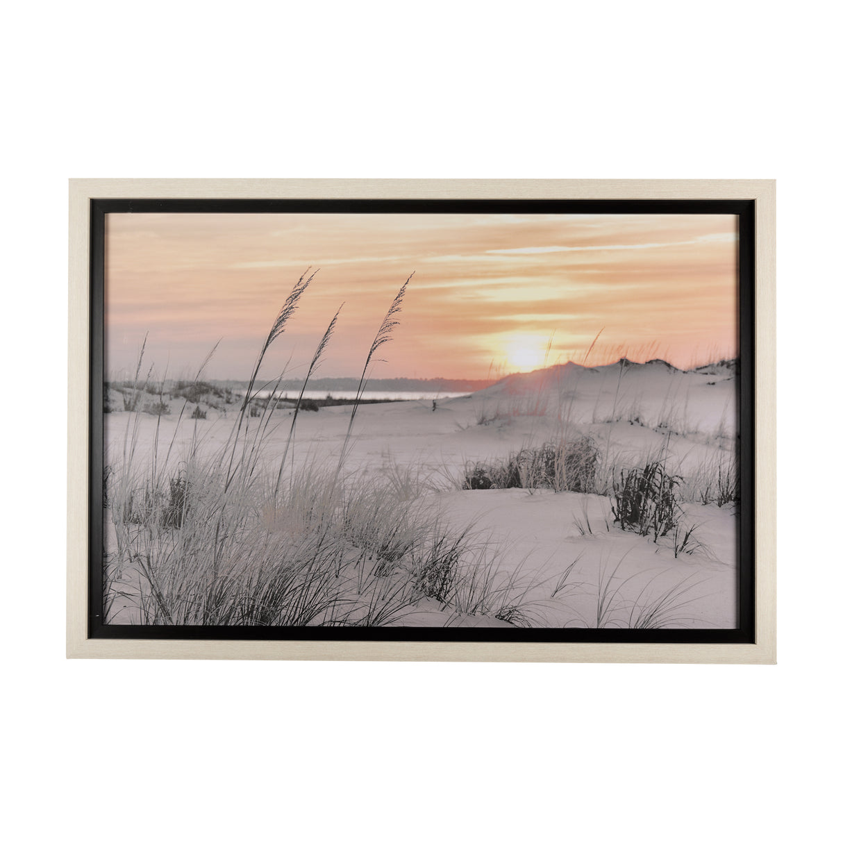 Seashore Sunset by Mercana Studio a Framed Photo Art Print Matted under Glass from Mercana - Luna Furniture