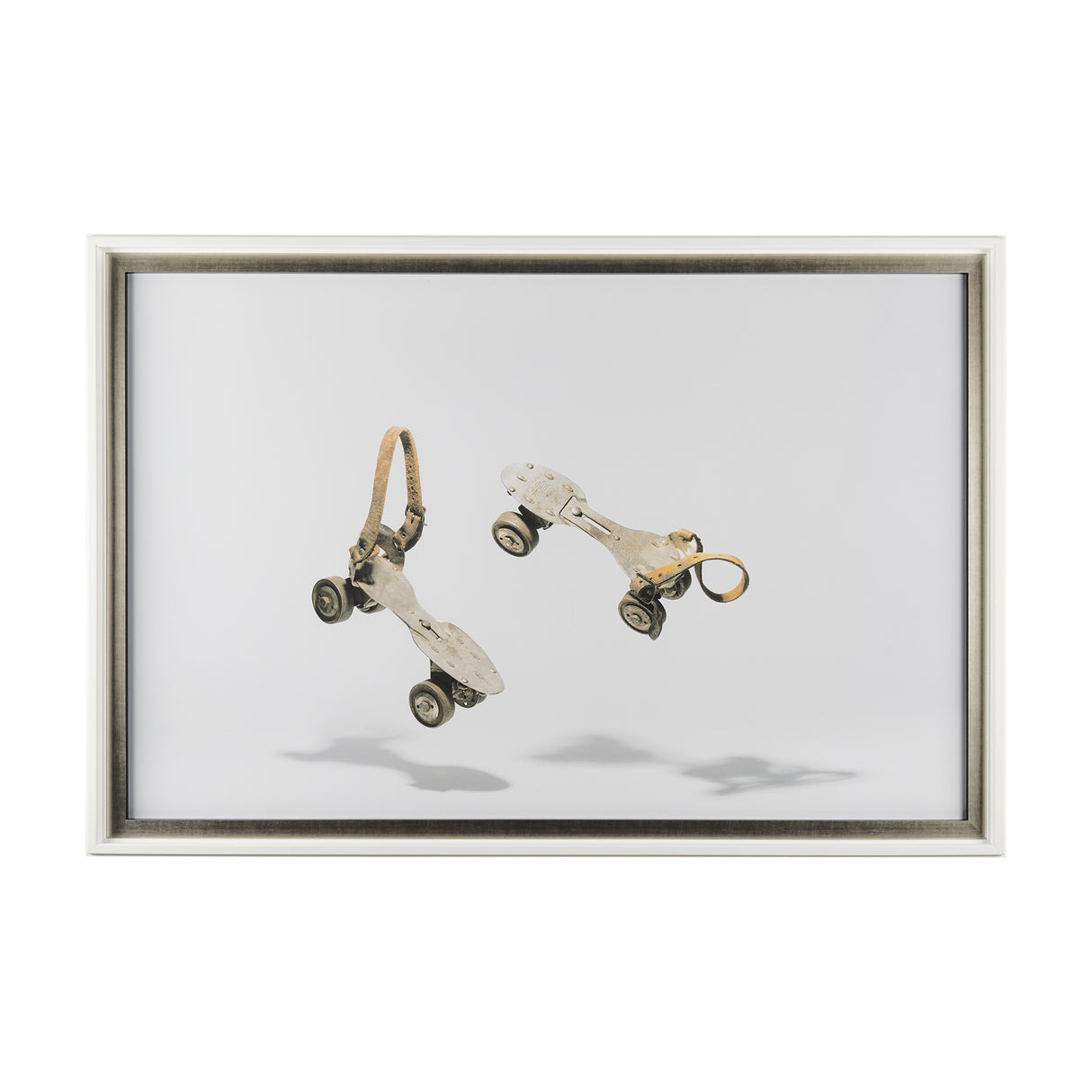 Vintage Roller Skates II by Natalia a Framed Art Print Matted under Glass from Mercana - Luna Furniture