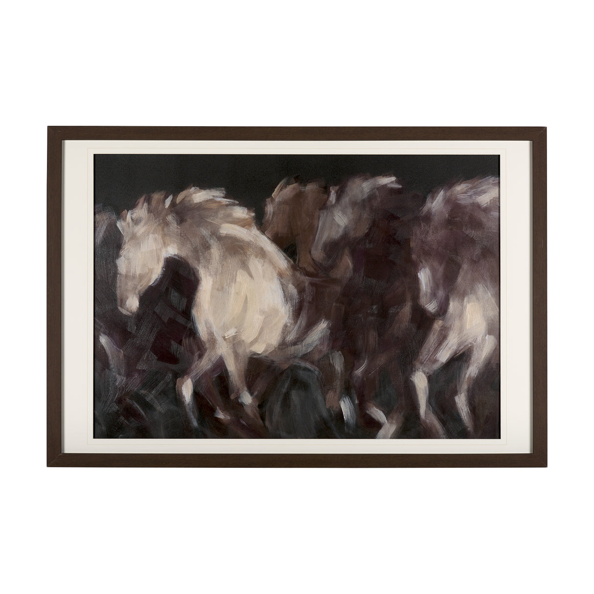 Running Wild - Quick by Mercana Studio Hand Embellished Textured Framed Art Print Matted under Glass from Mercana - Luna Furniture