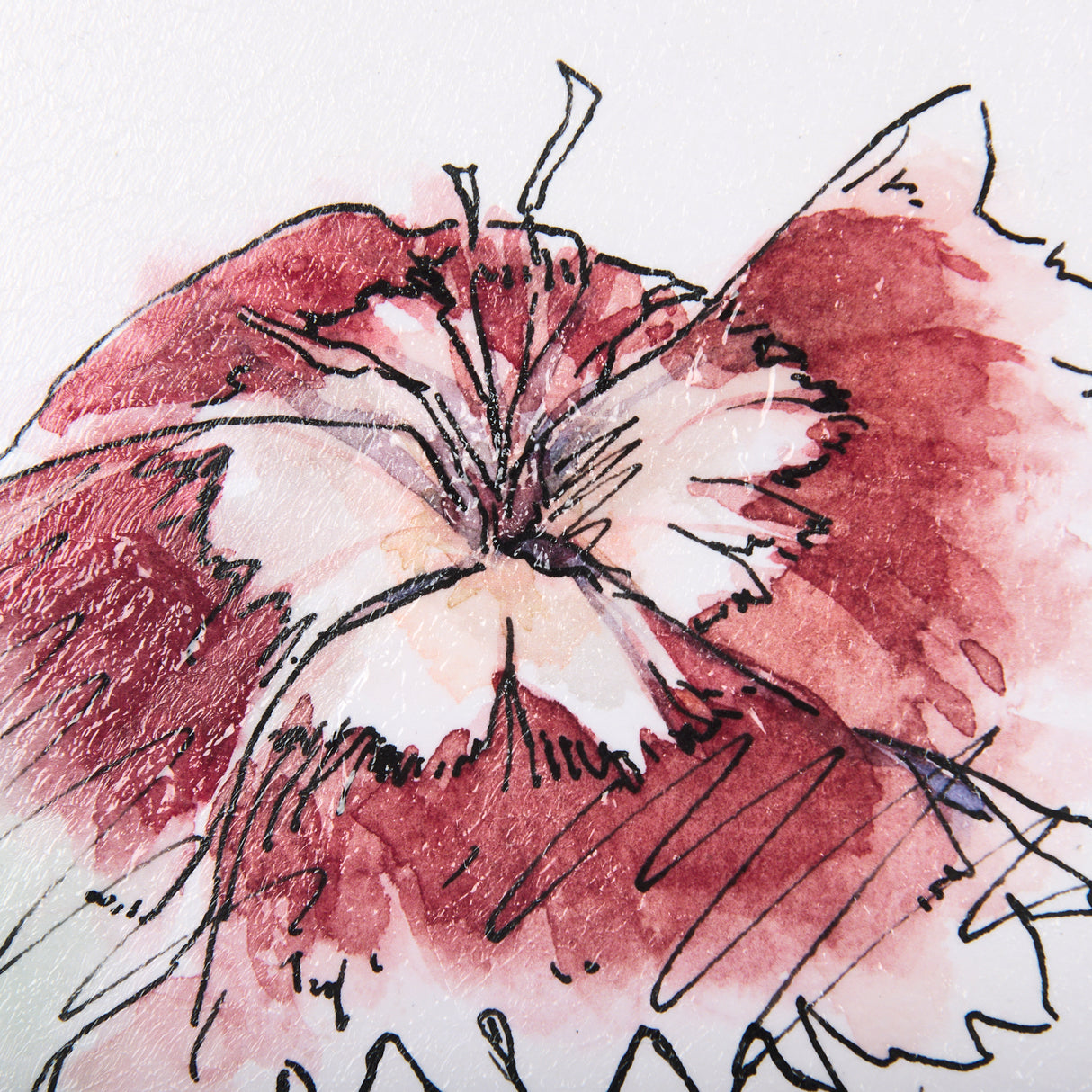 Dianthus I by Mercana Studio a Hand Embellished Textured Framed Art Print from Mercana - Luna Furniture