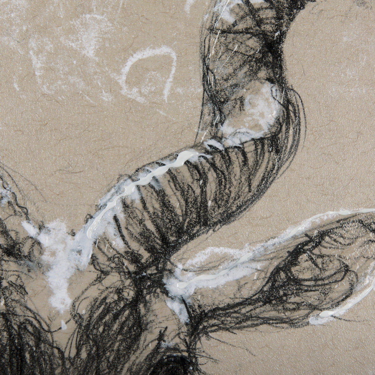 Sketch of Animal III (Antelope) Mercana Studio Hand Embellished Framed Art Print Matted under Glass from Mercana - Luna Furniture