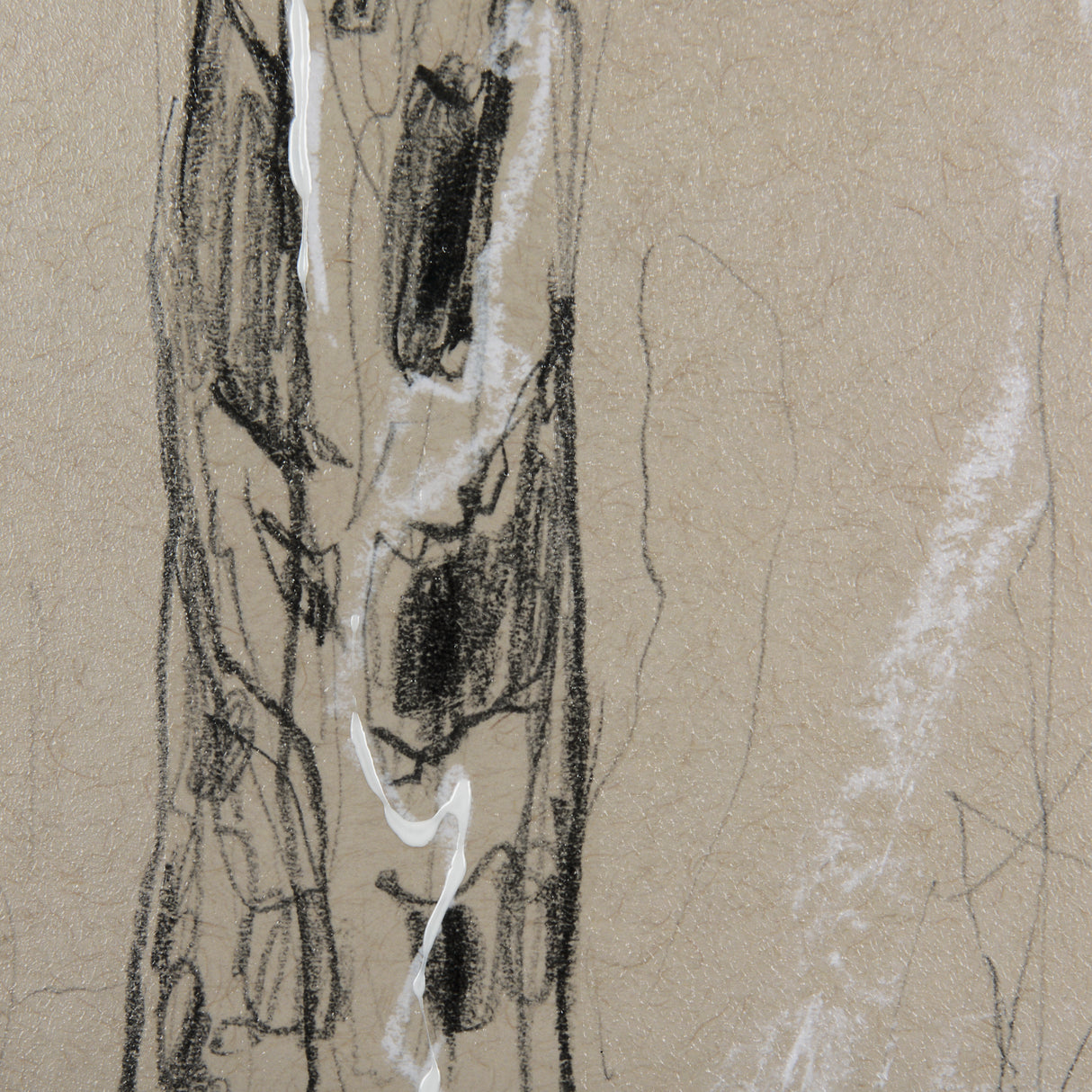 Sketch of Animal IV (Giraffe) by Mercana Studio Hand Embelished Framed Art Print Matted under Glass from Mercana - Luna Furniture