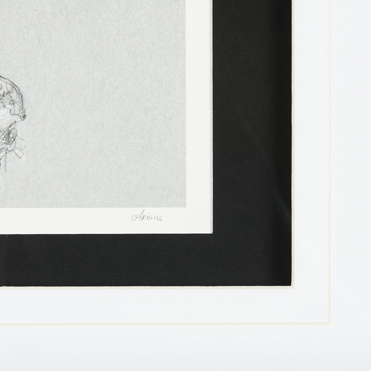 Botanical sketches I (Grey) by Mercana Studio Hand Embellished Framed Art Print Matted under Glass from Mercana - Luna Furniture