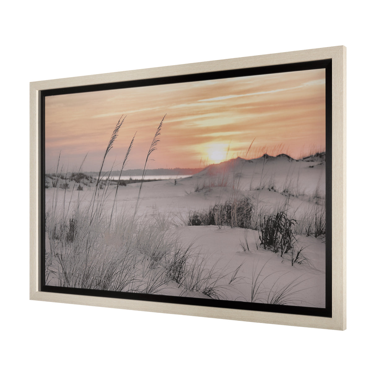 Seashore Sunset by Mercana Studio a Framed Photo Art Print Matted under Glass from Mercana - Luna Furniture