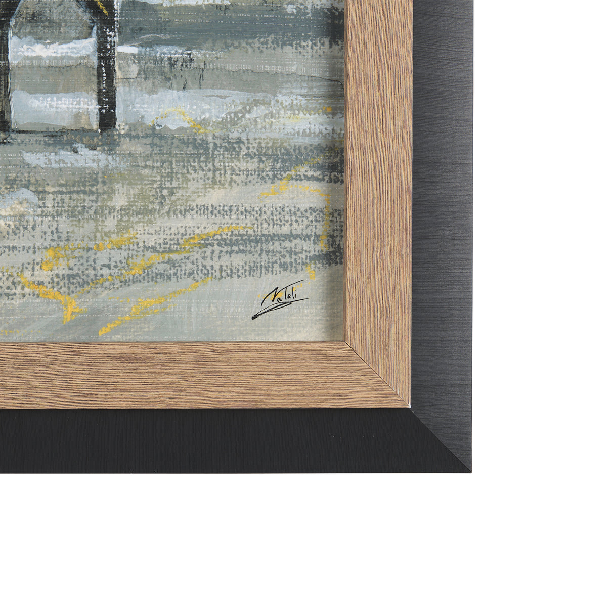 Old Barn III by Mercana Studio a Hand Embellished Textured Framed Art Print from Mercana - Luna Furniture