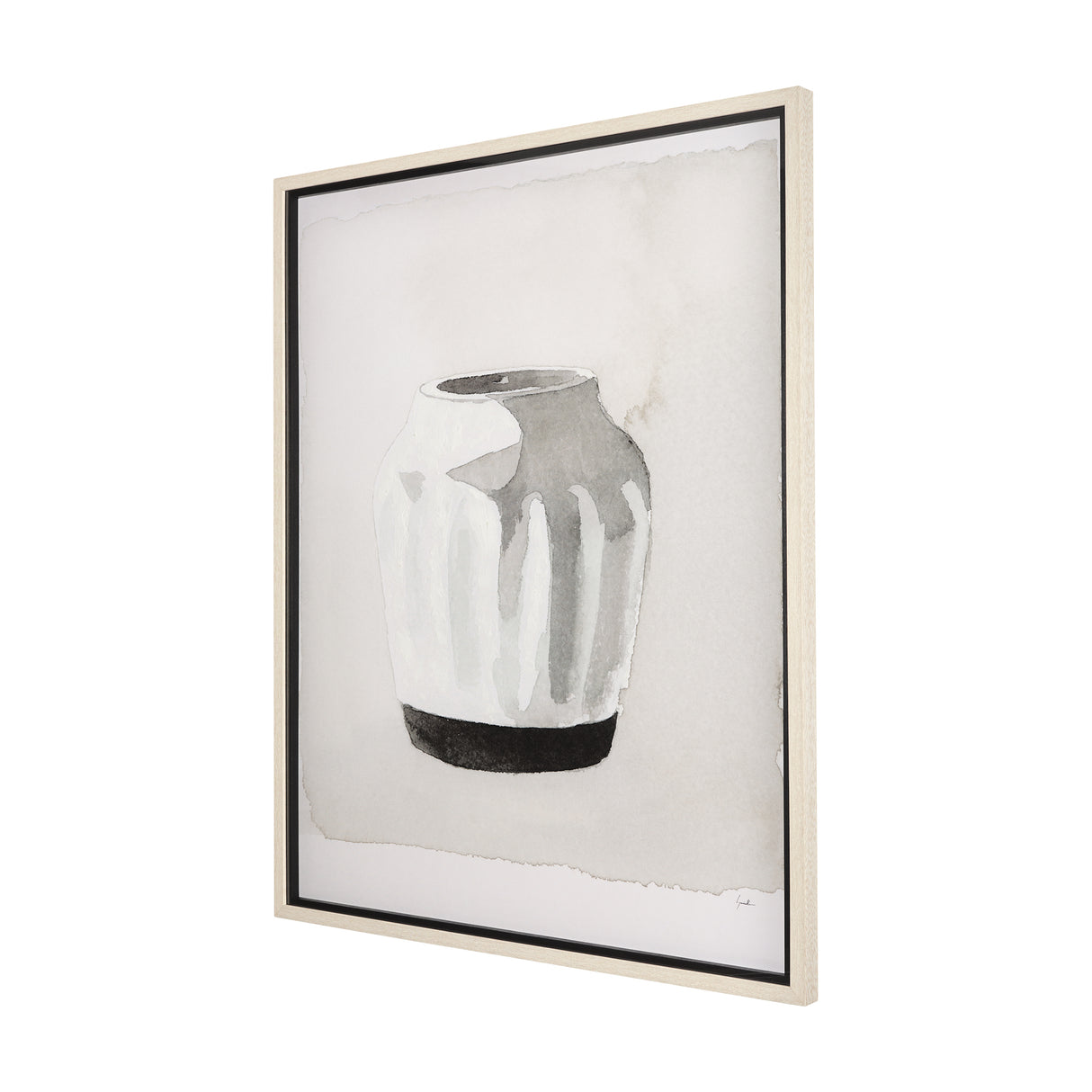 VesseII by Mercana Studio a Hand Embellished Textured Framed Art Print Matted under Glass from Mercana - Luna Furniture