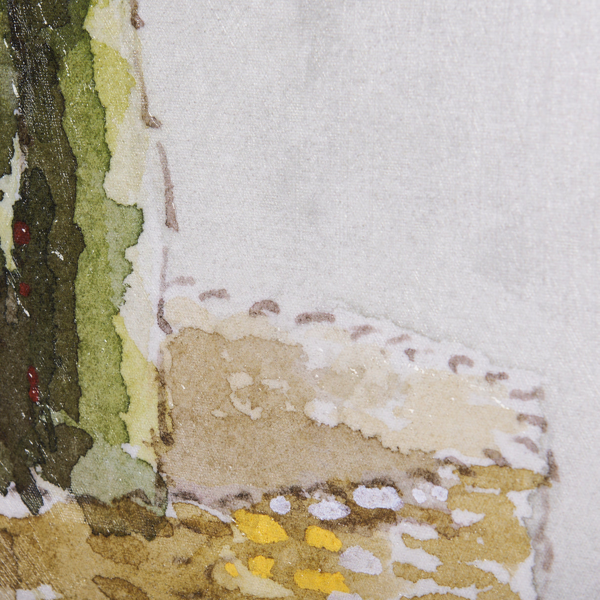 cactus II by Mercana Studio a Hand Embellished Textured Canvas from Mercana - Luna Furniture