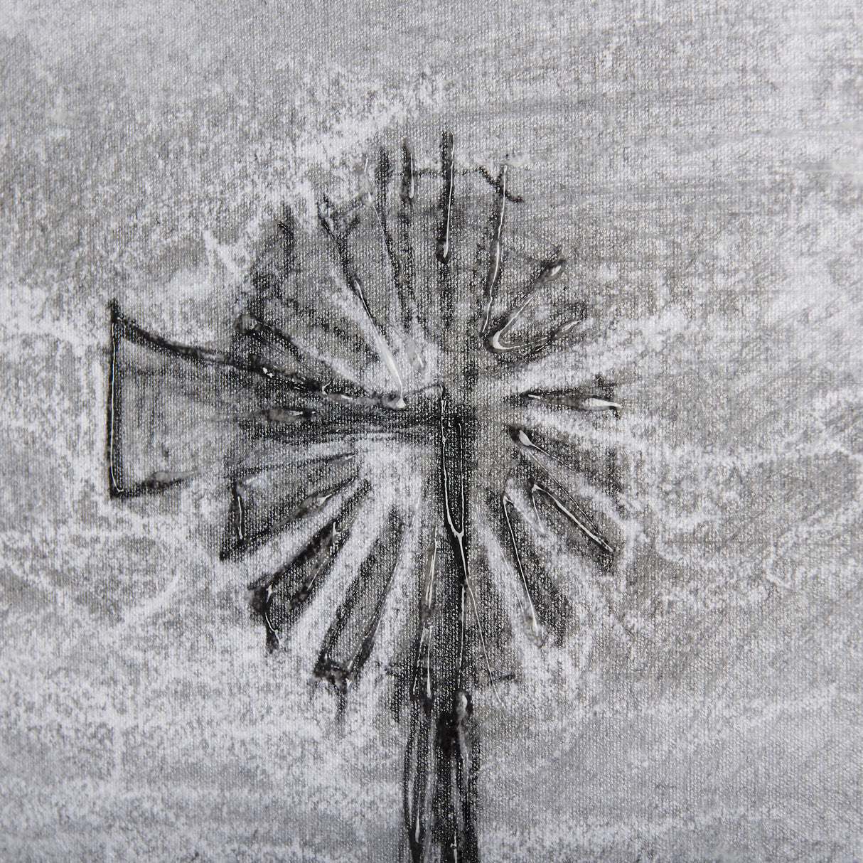 Farm view sketch I by Mercana Studio a Hand Embellished Textured Canvas from Mercana - Luna Furniture