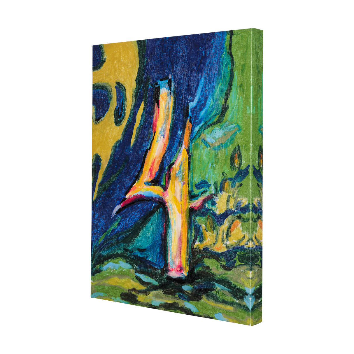 Numbers IV by Mercana Studio a Hand Embellished Textured Canvas from Mercana - Luna Furniture
