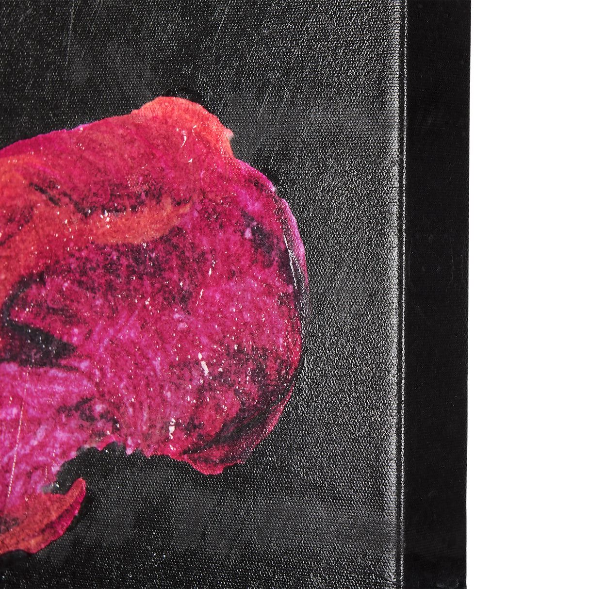 Midnight Flower I by Mercana Studio a Hand Embellished Textured Canvas from Mercana - Luna Furniture